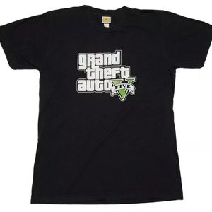 Grand Theft Auto IV GTA 5 Promo T-shirt Rockstar